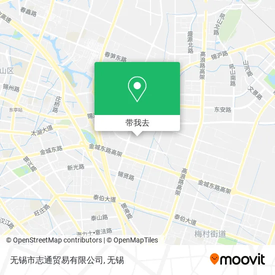 无锡市志通贸易有限公司地图