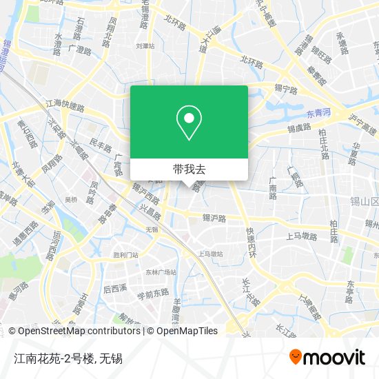 江南花苑-2号楼地图