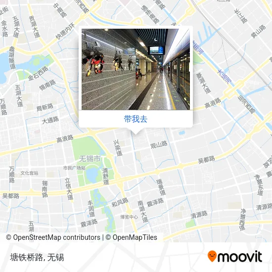 塘铁桥路地图