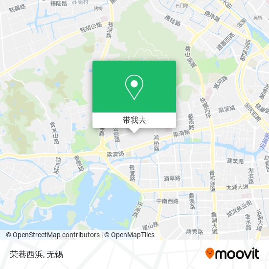 荣巷西浜地图