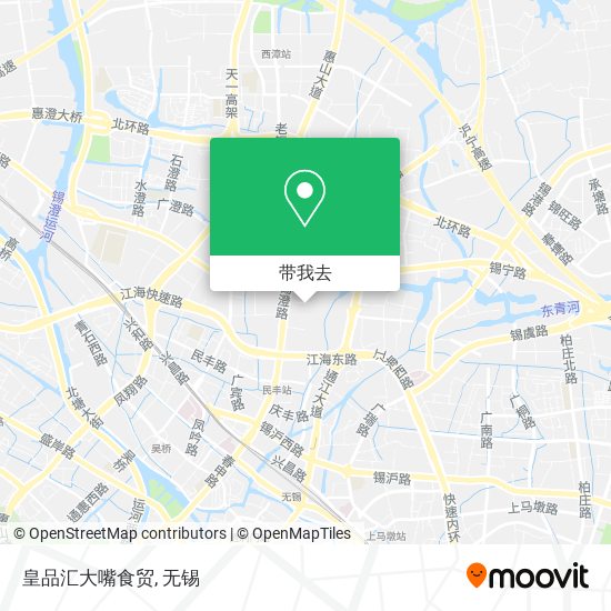 皇品汇大嘴食贸地图