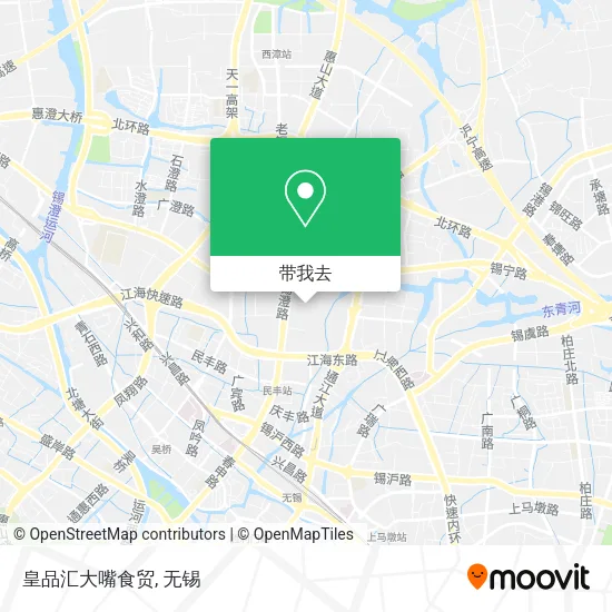皇品汇大嘴食贸地图