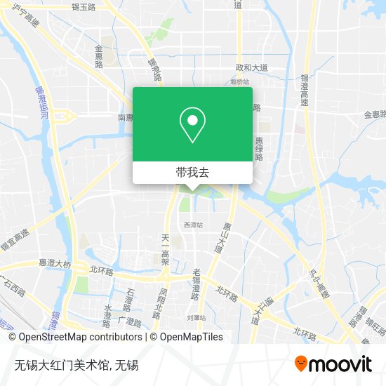 无锡大红门美术馆地图