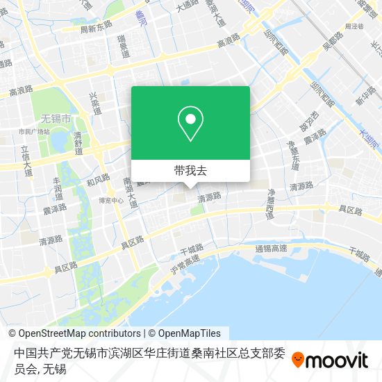 中国共产党无锡市滨湖区华庄街道桑南社区总支部委员会地图