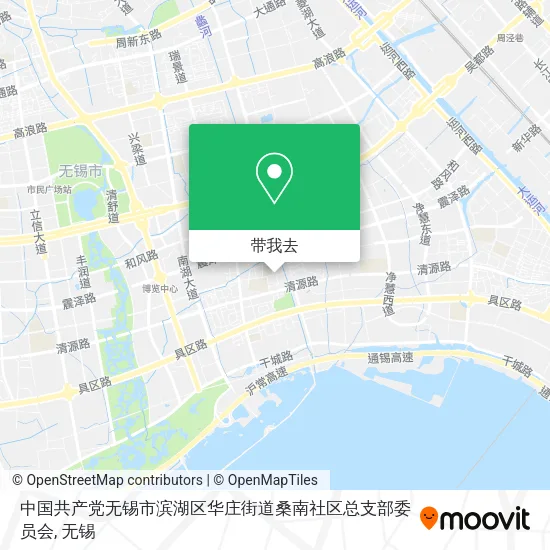 中国共产党无锡市滨湖区华庄街道桑南社区总支部委员会地图