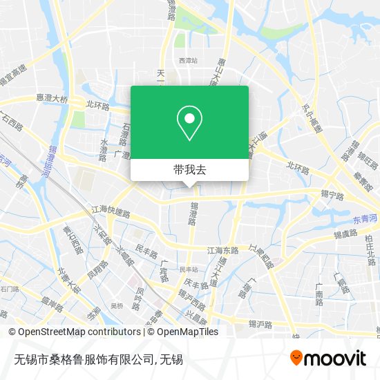 无锡市桑格鲁服饰有限公司地图