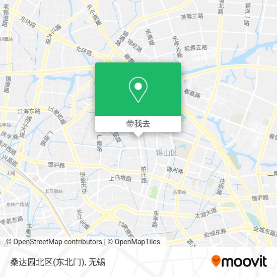 桑达园北区(东北门)地图