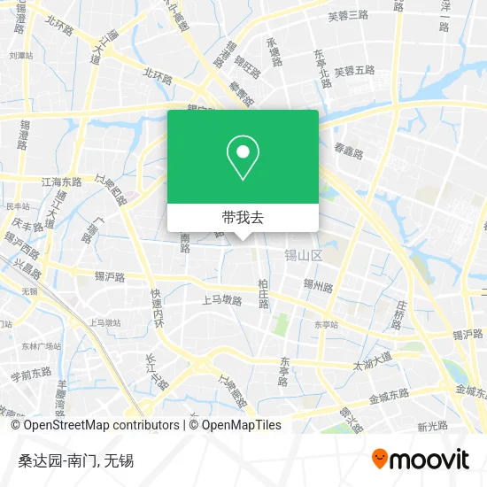 桑达园-南门地图