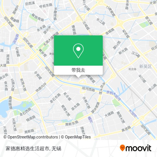 家德惠精选生活超市地图
