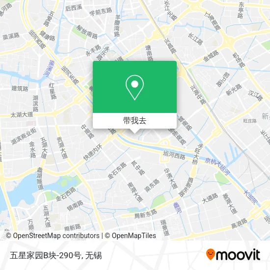 五星家园B块-290号地图