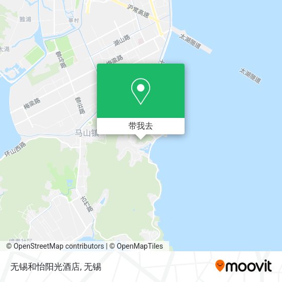 无锡和怡阳光酒店地图