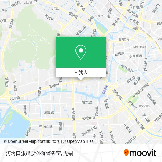河埒口派出所孙蒋警务室地图