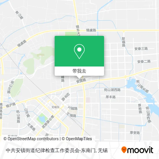 中共安镇街道纪律检查工作委员会-东南门地图