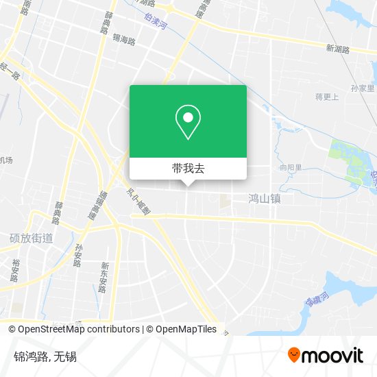 锦鸿路地图