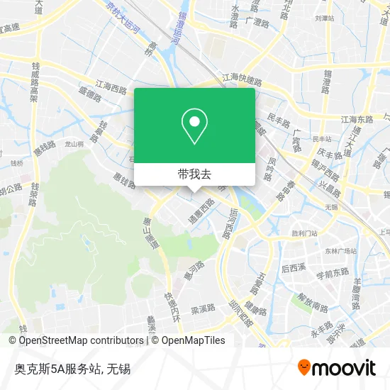 奥克斯5A服务站地图