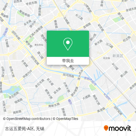 古运五爱苑-A区地图