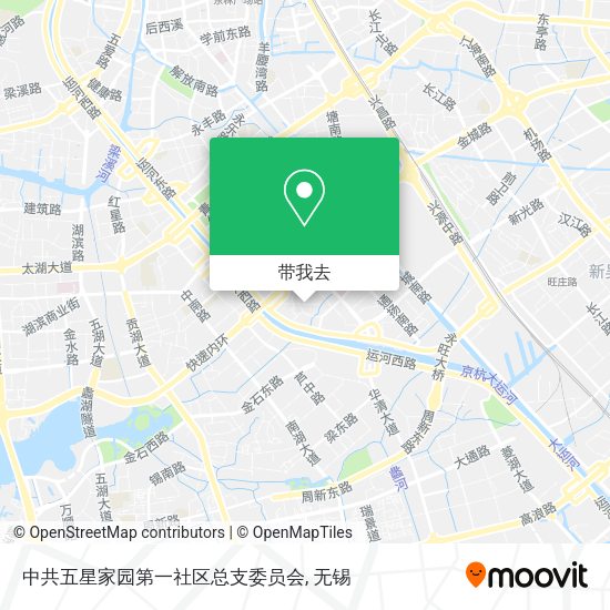 中共五星家园第一社区总支委员会地图