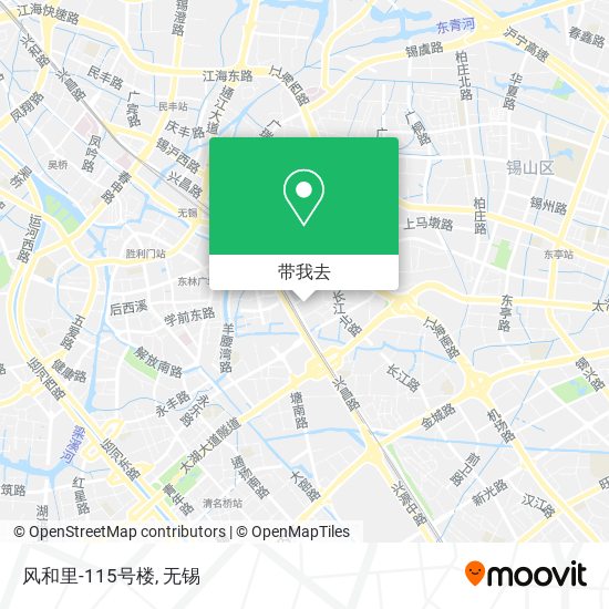 风和里-115号楼地图