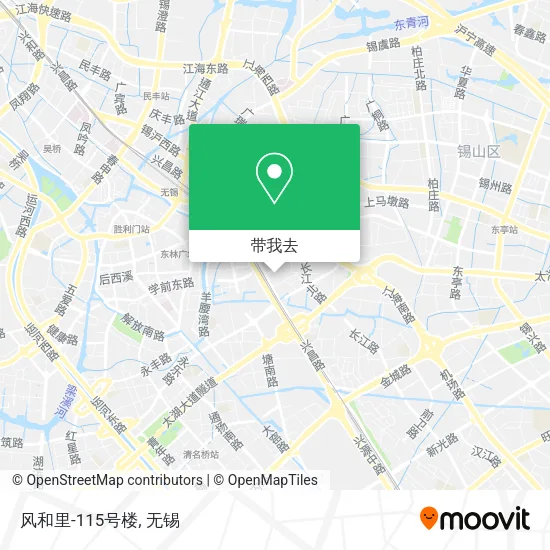 风和里-115号楼地图