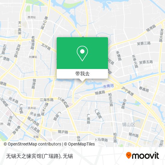 无锡天之缘宾馆(广瑞路)地图