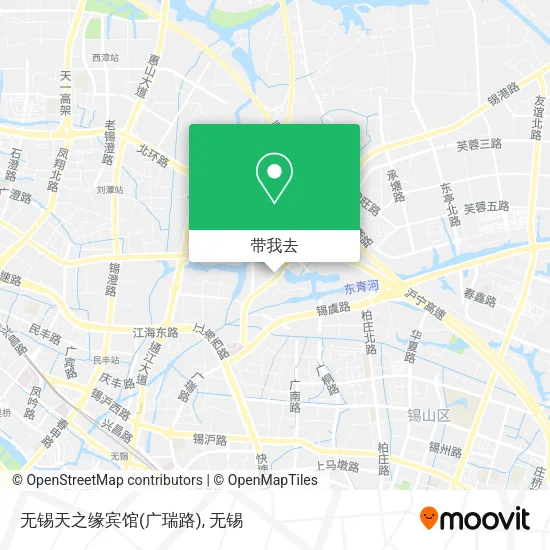 无锡天之缘宾馆(广瑞路)地图