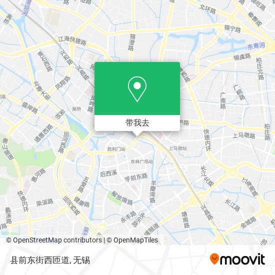 县前东街西匝道地图