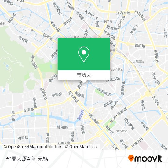 华夏大厦A座地图