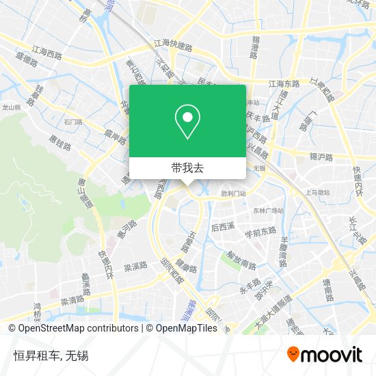 恒昇租车地图