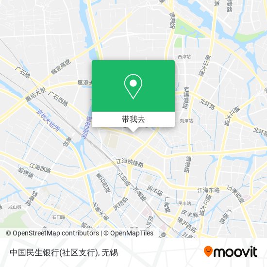 中国民生银行(社区支行)地图