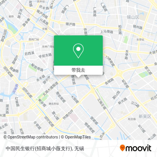 中国民生银行(招商城小薇支行)地图