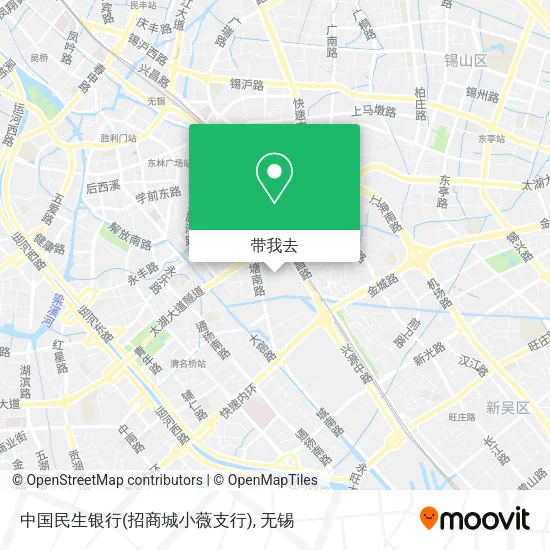 中国民生银行(招商城小薇支行)地图
