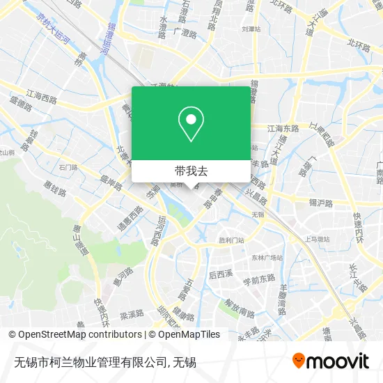 无锡市柯兰物业管理有限公司地图