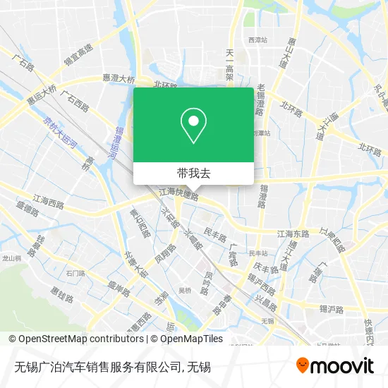 无锡广泊汽车销售服务有限公司地图