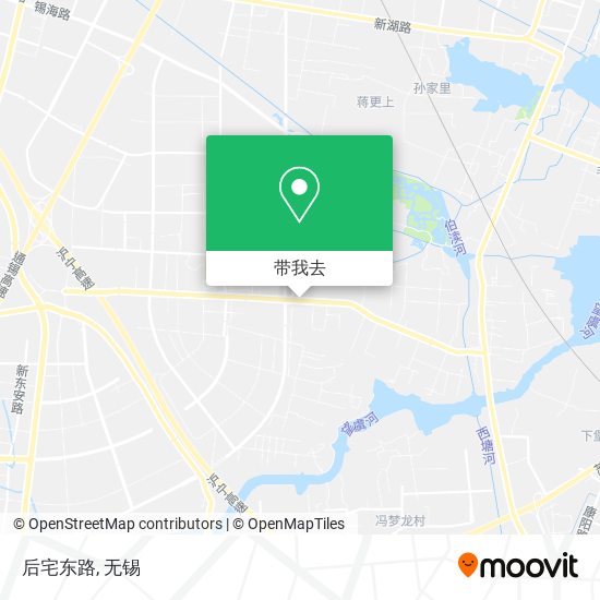 后宅东路地图