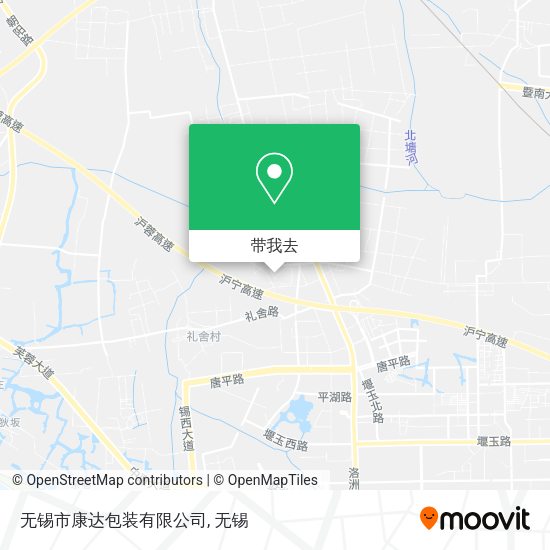 无锡市康达包装有限公司地图