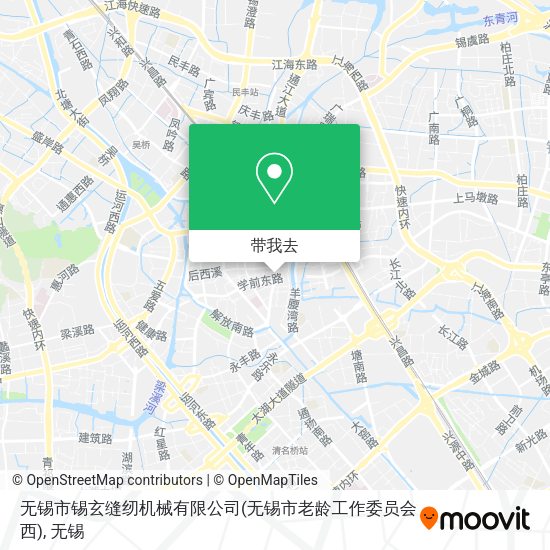 无锡市锡玄缝纫机械有限公司(无锡市老龄工作委员会西)地图