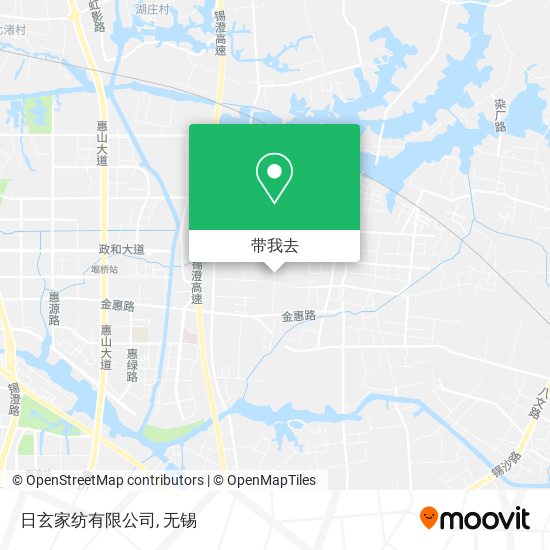 日玄家纺有限公司地图