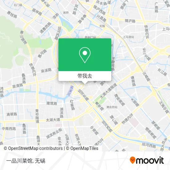 一品川菜馆地图