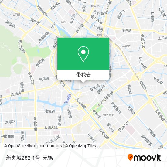 新夹城282-1号地图