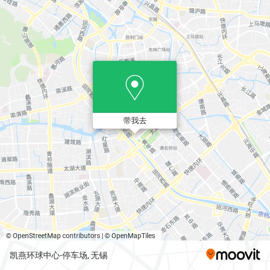 凯燕环球中心-停车场地图