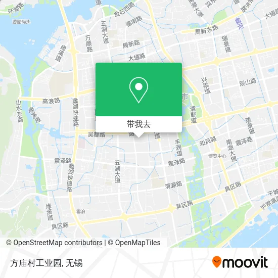 方庙村工业园地图