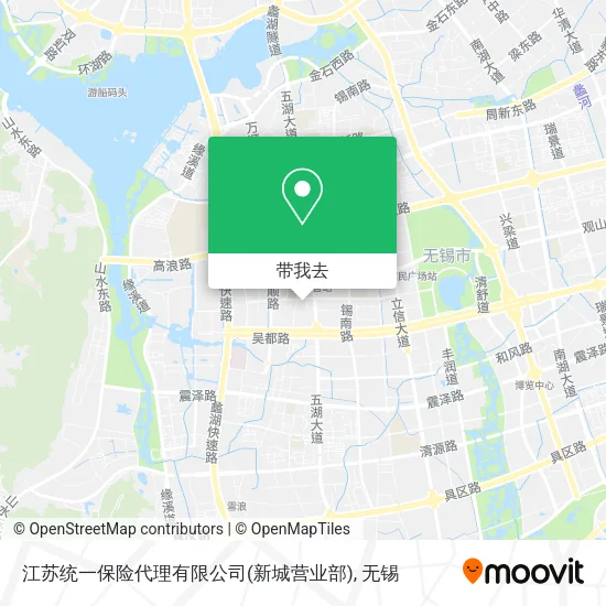 江苏统一保险代理有限公司(新城营业部)地图