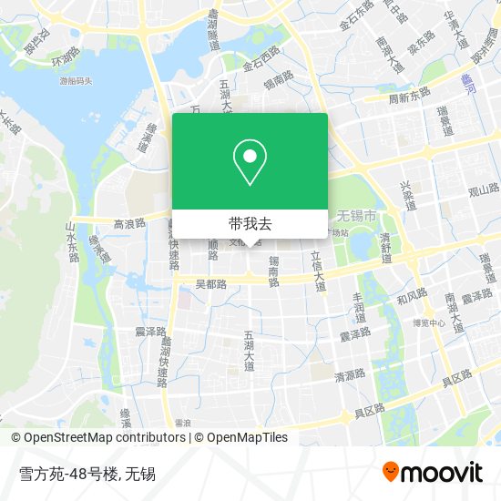 雪方苑-48号楼地图