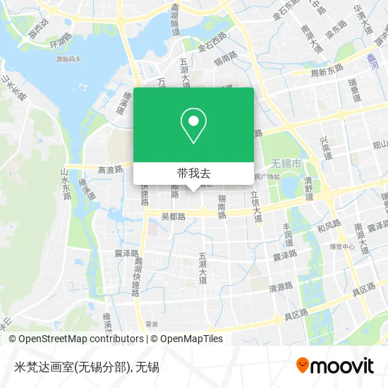 米梵达画室(无锡分部)地图