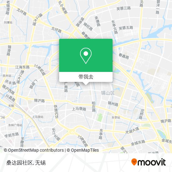 桑达园社区地图