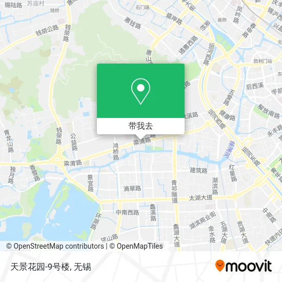 天景花园-9号楼地图