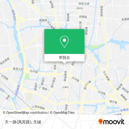 天一路(凤宾路)地图
