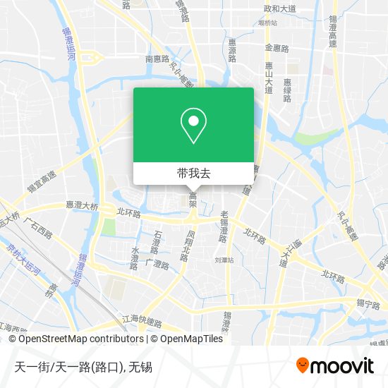 天一街/天一路(路口)地图