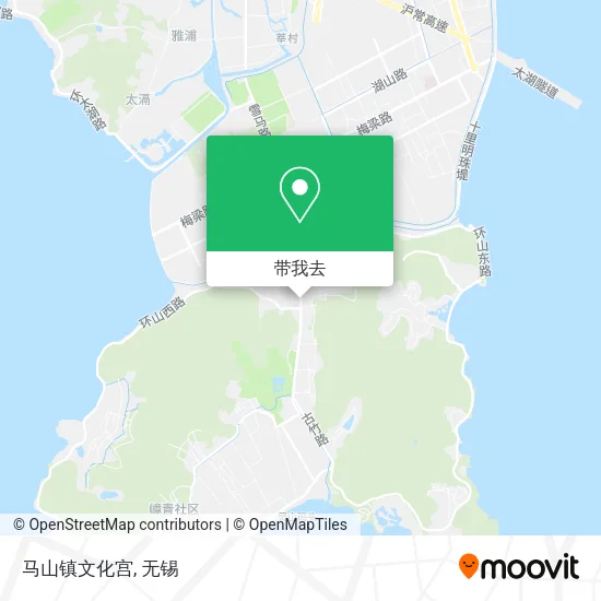 马山镇文化宫地图