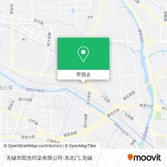 无锡市阳光印染有限公司-东北门地图